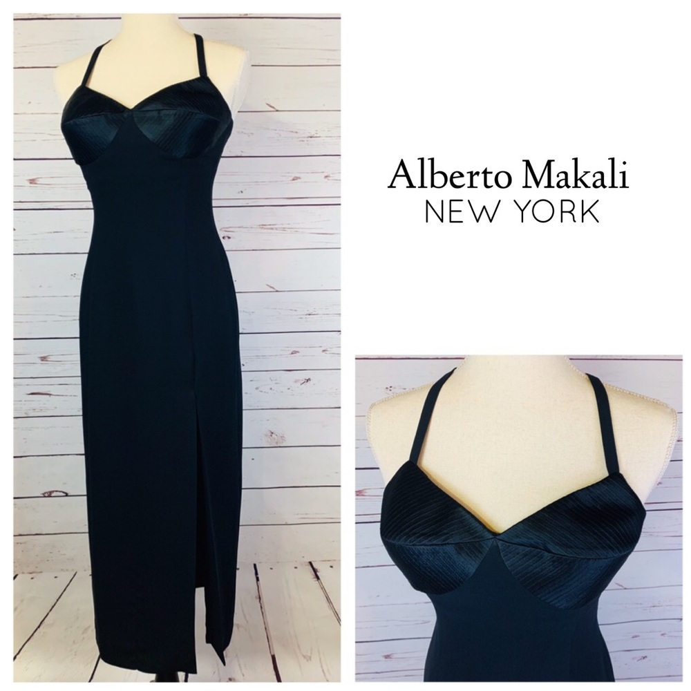Vintage Alberto Makali New York Formal  Dress